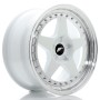 Cerchi in lega Japan Racing JR6 17x8 ET20-35 5H BLANK White w-Machined Lip