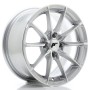 Cerchi in lega Japan Racing JR37 15x7 ET38 4x100 Silver Machined Face