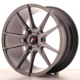 Cerchi Japan Racing JR21 18x8,5 ET20-30 5H Blank Hyper Black