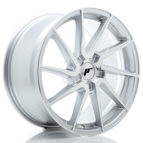 Cerchi Japan Racing JR36 18x9 ET20-50 5H BLANK Silver Machined Face