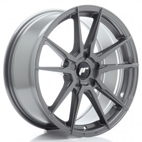 Cerchi in lega Japan Racing JR21 18x8,5 ET35 5x114,3 Hyper Gray