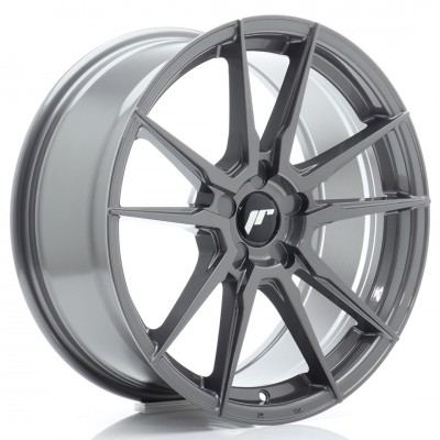 Cerchi in lega Japan Racing JR21 18x8,5 ET41 5x120 Hyper Gray