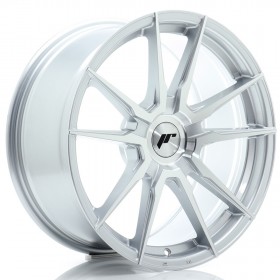 Cerchi Japan Racing JR21 18x8,5 ET41 5x120 Silver Machined