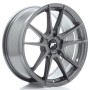 Cerchi in lega Japan Racing JR21 18x8,5 ET45 5x108 Hyper Gray