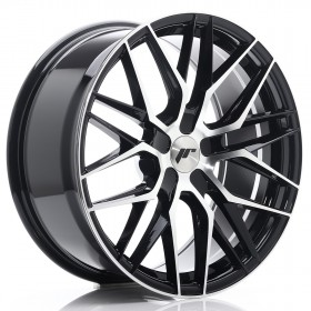 Cerchi in lega Japan Racing JR28 19x8,5 ET40 5x114,3 Gloss Black Machined