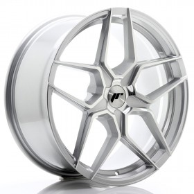 Cerchi in lega Japan Racing JR34 19x8,5 ET40 5x114,3 Silver Machined