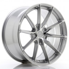 Cerchi Japan Racing JR37 20x10 ET25 5x112 Silver Machined