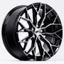 Cerchi Japan Racing JR49 20x10 ET20-48 5H BLANK Gloss Black Machined Face