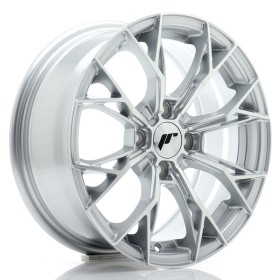 Cerchi in lega Japan Racing JR49 15x6,5 ET35 4x100 Silver Machined Face