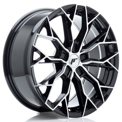 Cerchi Japan Racing JR49 18x8 ET20-42 5H BLANK Gloss Black Machined Face