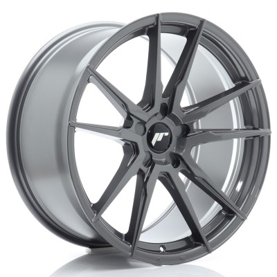 Cerchi in lega Japan Racing JR21 20x10 ET40 5x120 Hyper Gray