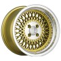Cerchi in lega Klutch SL1 15x8,5 ET17 4x100 Gold w- Machined Lip