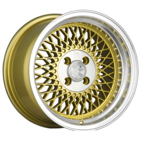 Cerchi in lega Klutch SL1 15x8,5 ET17 4x100 Gold w- Machined Lip