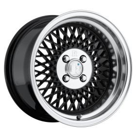 Cerchi Klutch SL1 16x8 ET15 4x100 Gloss Black w- Machined Lip