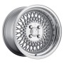 Cerchi Klutch SL1 16x8 ET15 4x100 Silver w- Machined Lip