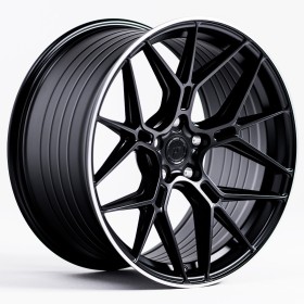Cerchi in lega Japan Racing JR51 20x10,5 ET15-35 5H BLANK Satin Black w- Machined Lip