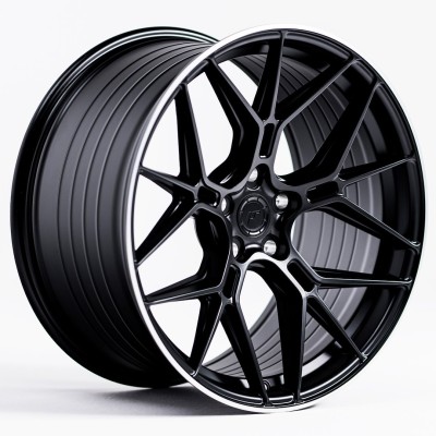 Cerchi in lega Japan Racing JR51 20x10,5 ET15-35 5H BLANK Satin Black w- Machined Lip