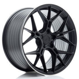 Cerchi Japan Racing JR51 19x9,5 ET20-45 5H BLANK Satin Black w- Machined Lip