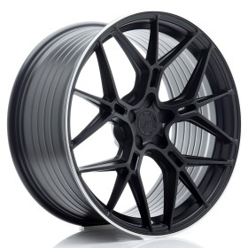 Cerchi Japan Racing JR51 20x9,5 ET20-40 5H BLANK Satin Black w- Machined Lip