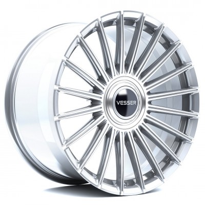 Cerchi in lega Vesser VSR5 21x9,5 ET0-35 BLANK Silver Machined Face