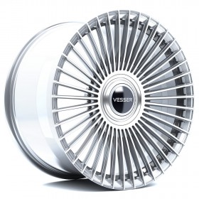 Cerchi Vesser VSR9 21x9 ET10-52 BLANK Silver Machined Face