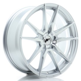 Cerchi Japan Racing JR21 19x8,5 ET35 5x114,3 Silver Machined