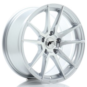 Cerchi Japan Racing JR21 17x8 ET35 5x112 Silver Machined Face